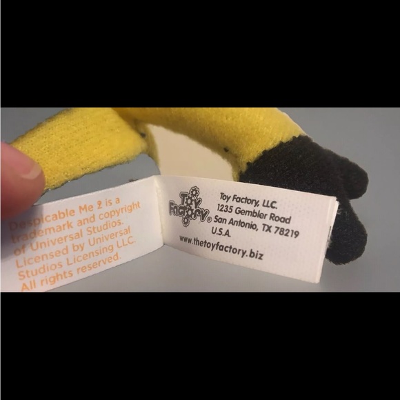 Small Minion plush Sly Grin Tim 7” Despicable Me 2 Yellow Minion ￼Gru Kevin - Picture 6 of 6